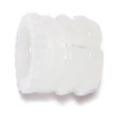 Midwest Fastener 6mm-1.0 x 10mm x 12mm Nylon Plastic Coarse Thread Bushings 10PK 38608